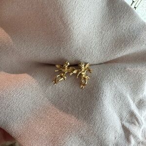 Angel Earrings 14K